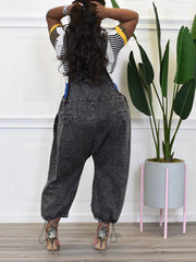 Mono vaquero holgado