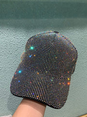 Gorras de béisbol con brillantes diamantes de imitación