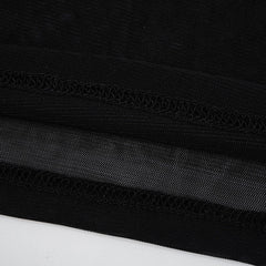 Underwire Sleeveless Bodycon Club Mini Dress - Black