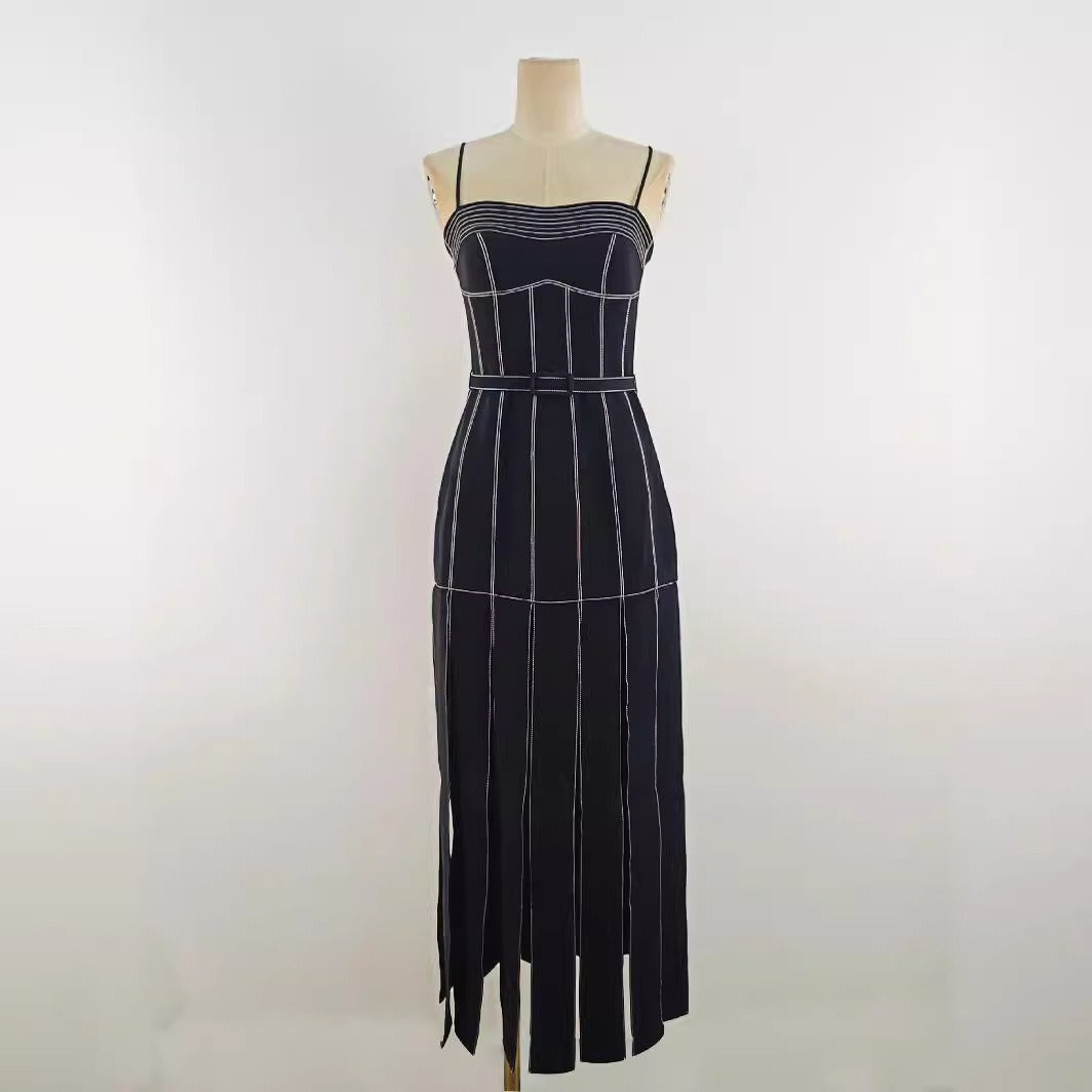 Hanging strap high setting obvious heavy industry dress dress dress