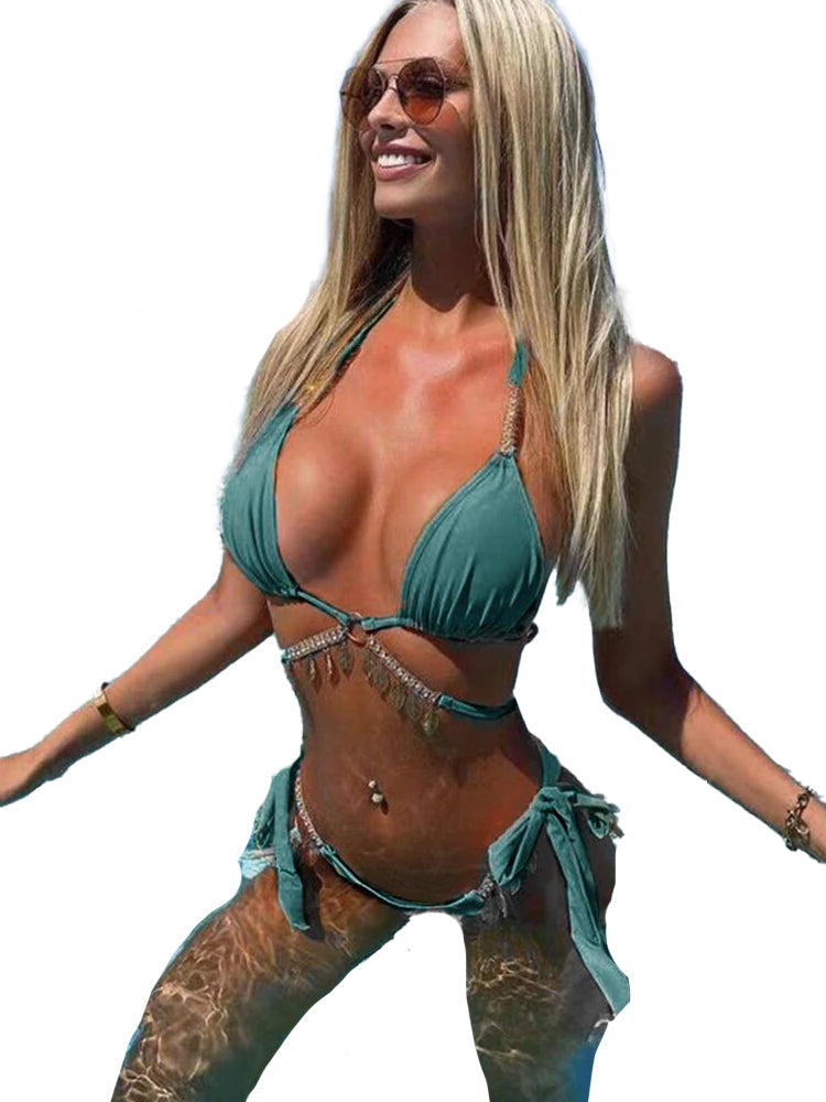 The Green Diamond Two Piece Bikini