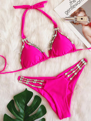 The Colorful Bling Two Piece Bikini