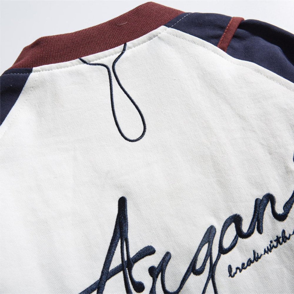 Chaqueta de béisbol vintage de carreras callejeras