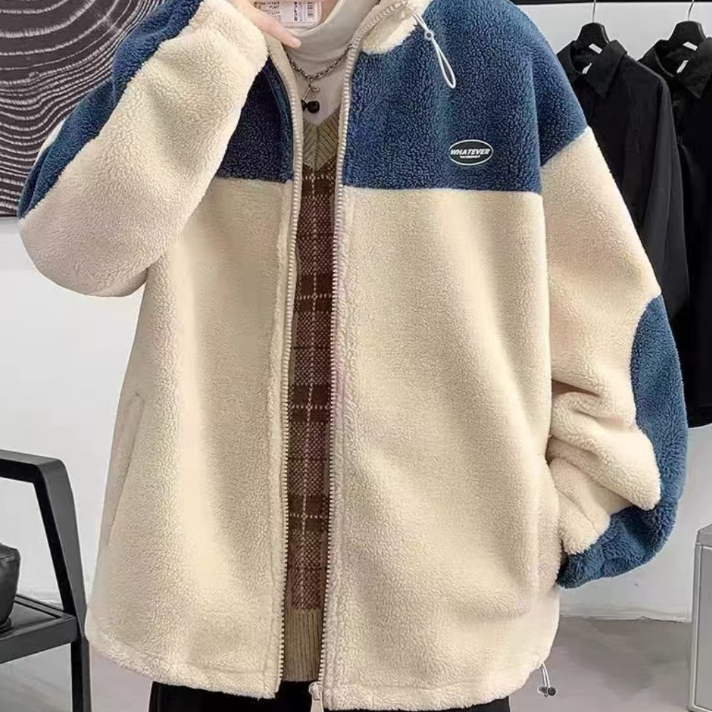 Chaqueta cálida y suave