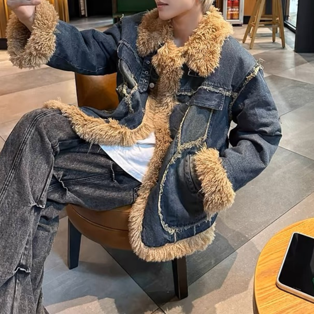 Cool denim Coat