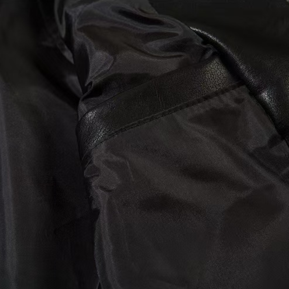 Chaqueta de cuero para dama