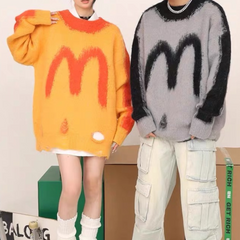 Letter M Sweater