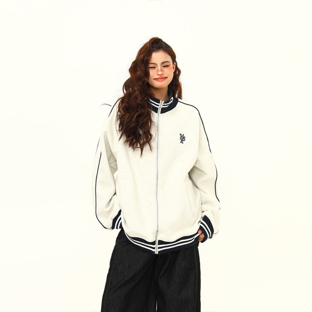 Chaqueta con letras MSR