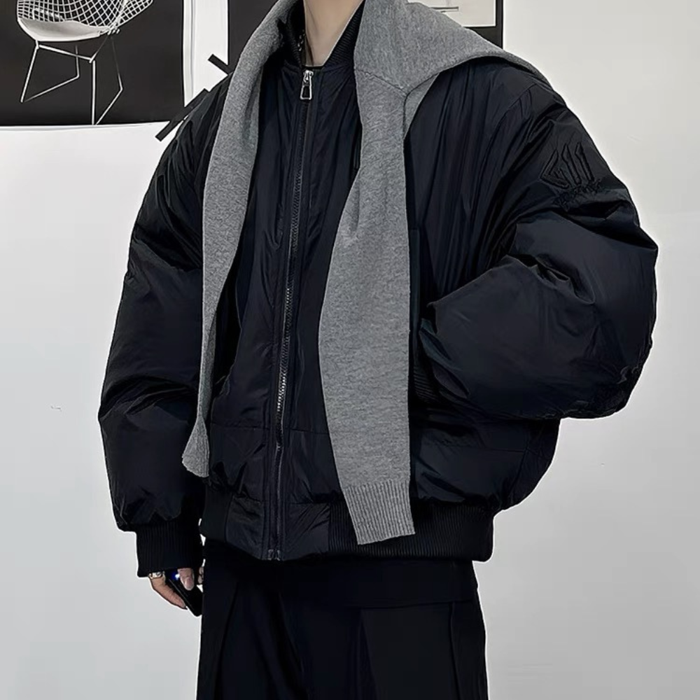 Baseball style warm Coat