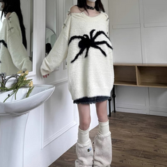 Spider Mädchen Pullover