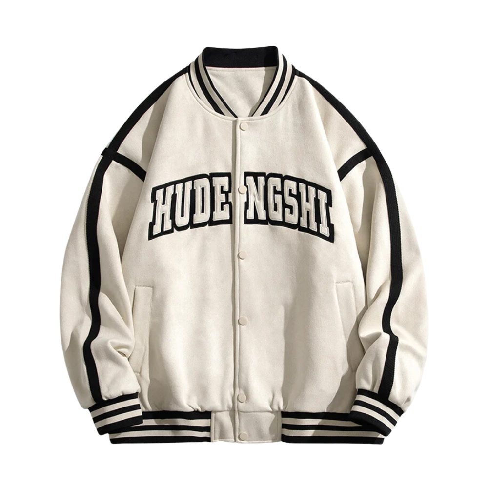 Casual Line Suede Jacket