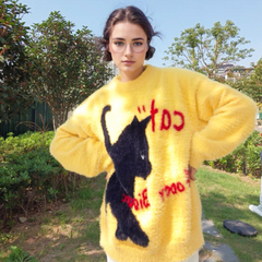 Naughty cat Sweater