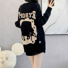 Suéter de niña con frizz