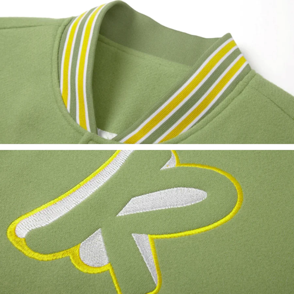 Chaqueta de béisbol bordada