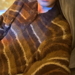 Kuscheliger Streifenpullover