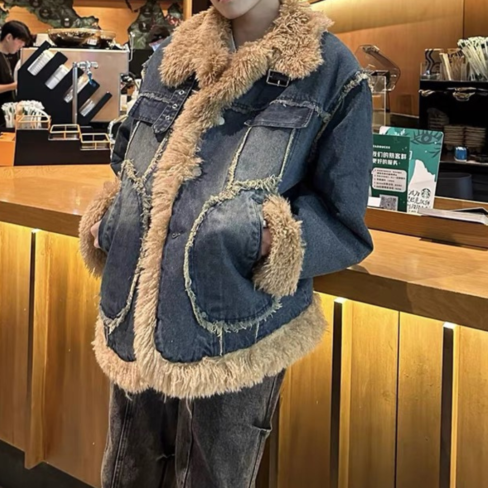 Cool denim Coat