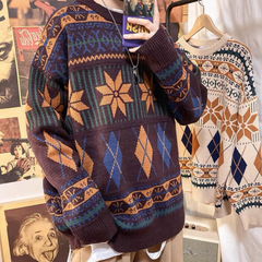 vintage pattern Sweater
