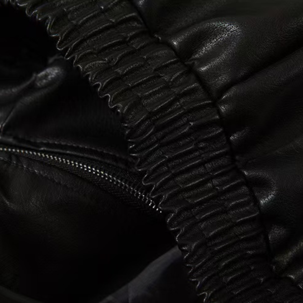 Chaqueta de cuero para dama
