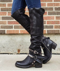 Belt buckle Boots