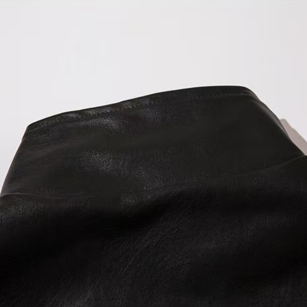 Chaqueta de cuero para dama