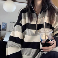 Wide stripe Sweater