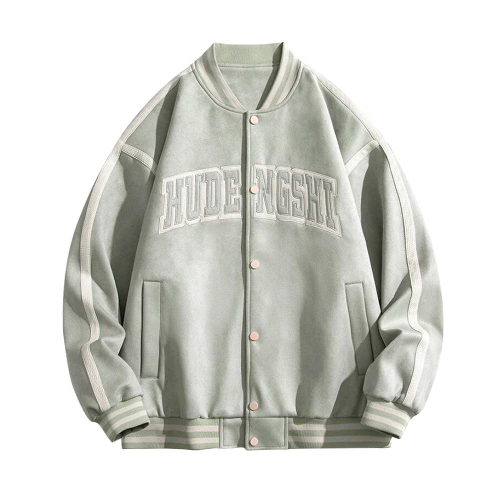 Casual Line Suede Jacket