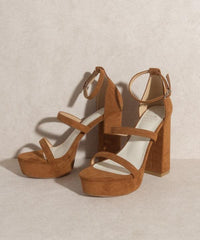 Oasis Society Raelynn - Tacones de plataforma de gamuza