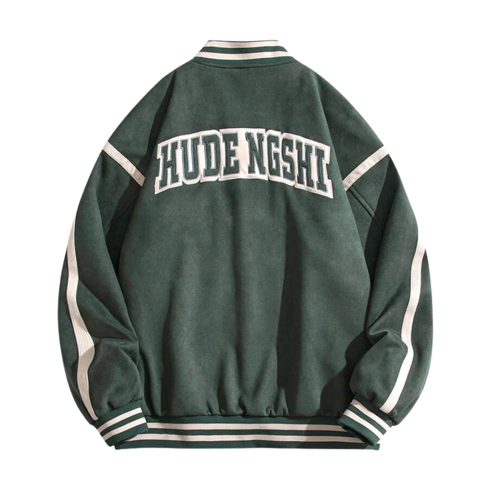 Casual Line Suede Jacket