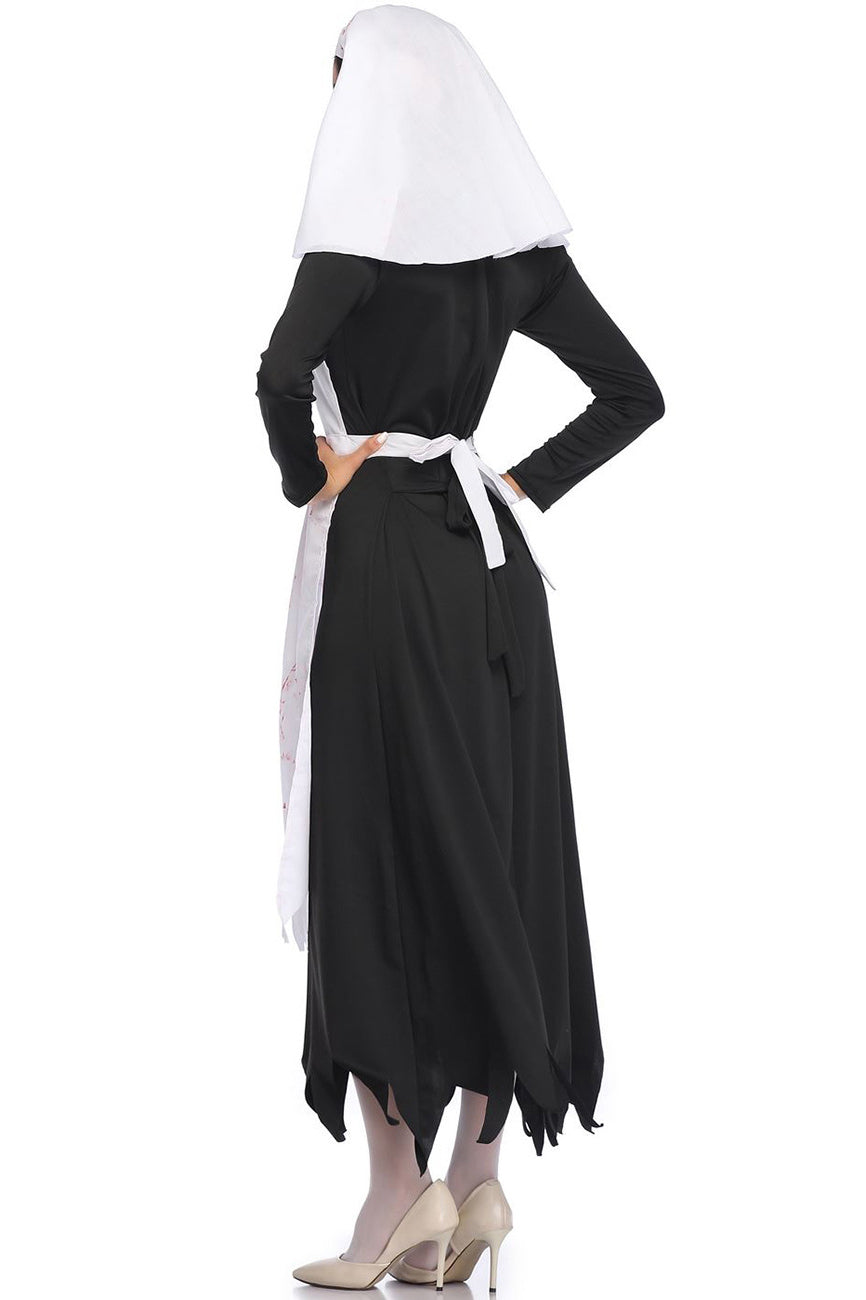 Scary Nun Halloween Party Costume Cosplay