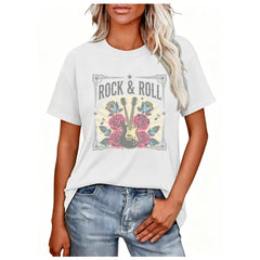 Rock & Roll World Tour Graphic Top