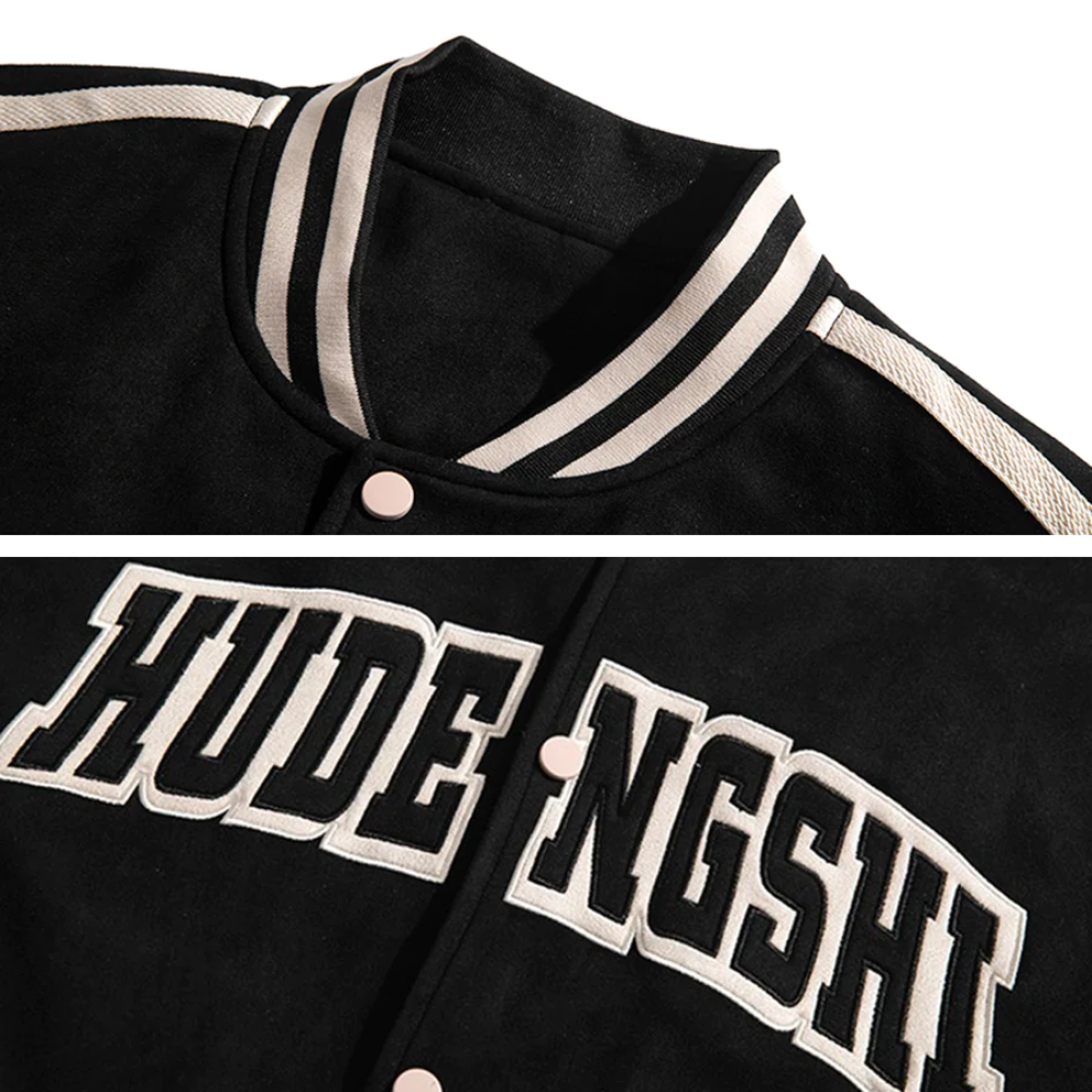 Casual Line Suede Jacket