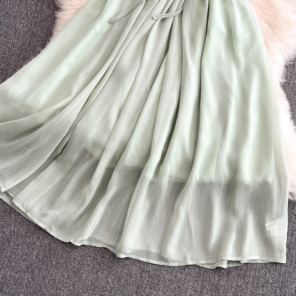 A-line Chiffon Dress