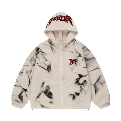 Chaqueta Little Devil con efecto tie-dye