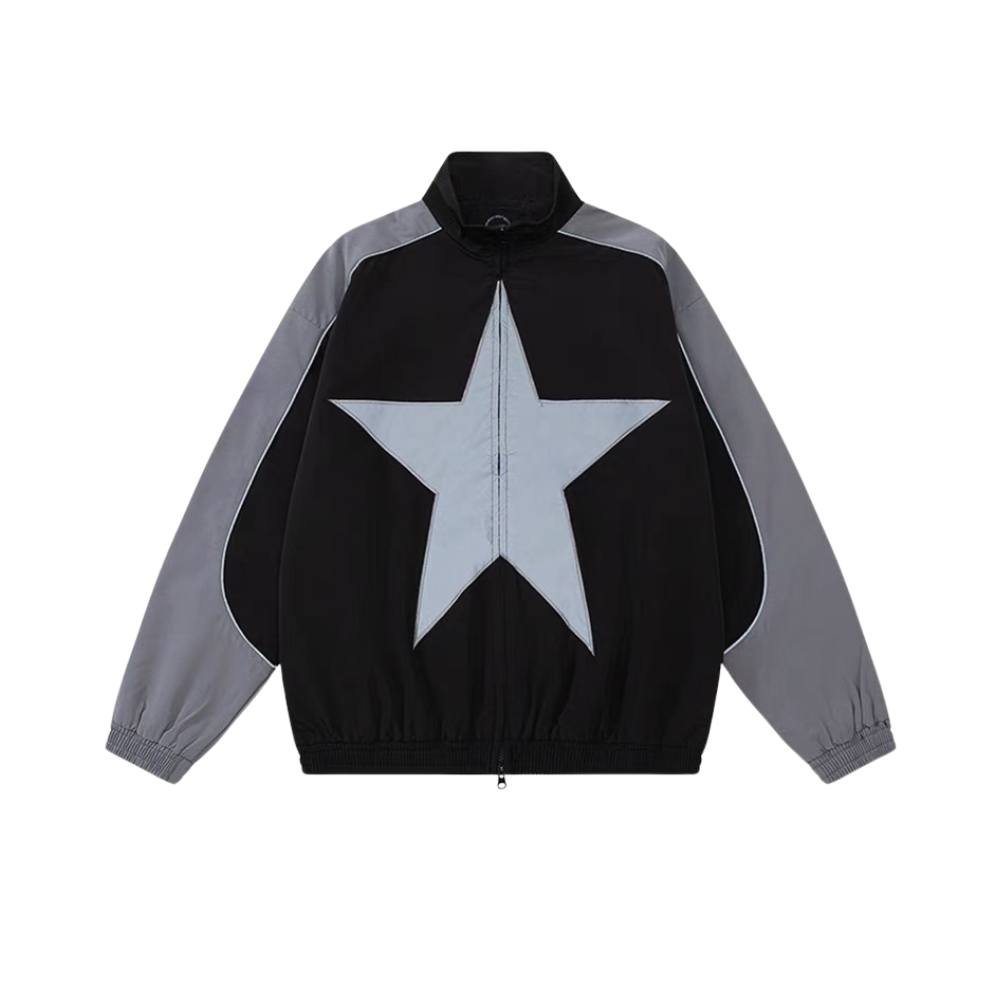 Chaqueta con estrellas brillantes
