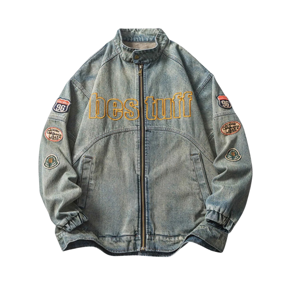 Chaqueta vaquera estilo hip hop
