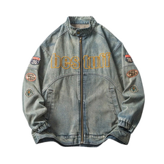 Chaqueta vaquera estilo hip hop