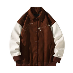 Chaqueta con bordado japonés