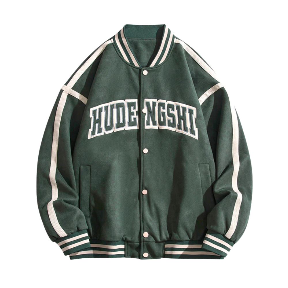 Casual Line Suede Jacket