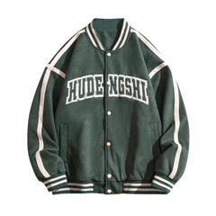 Casual Line Suede Jacket