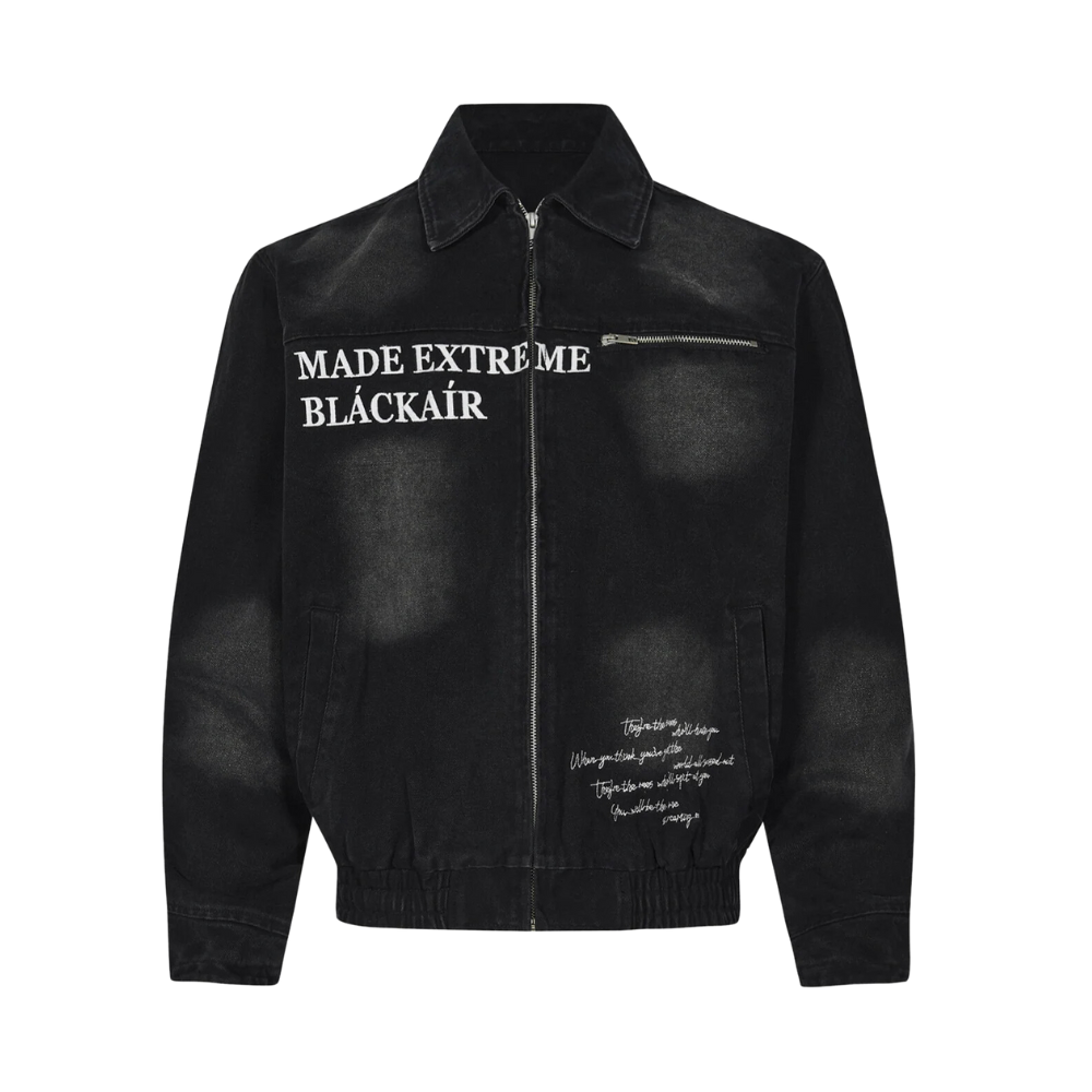 Chaqueta desgastada lavada 