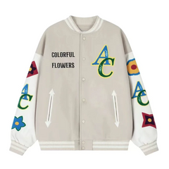 Chaqueta vintage con costuras avanzadas