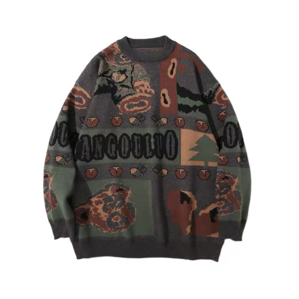 Kuscheliger Bärenpullover