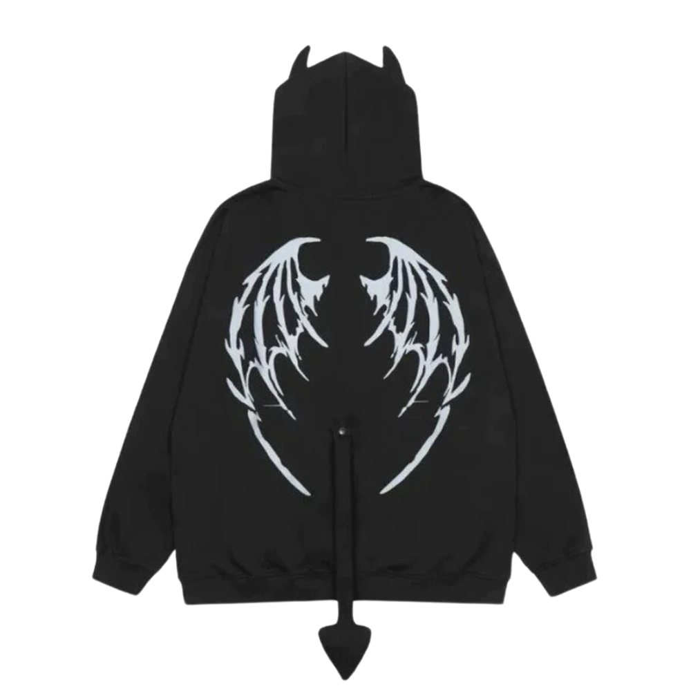 Chaqueta con cremallera High Street Devil