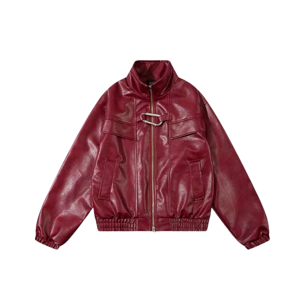 Chaqueta de cuero para dama