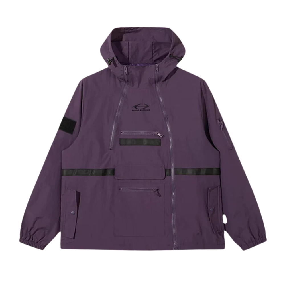 Chaqueta funcional impermeable y cortavientos