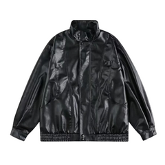 Chaqueta negra de calle