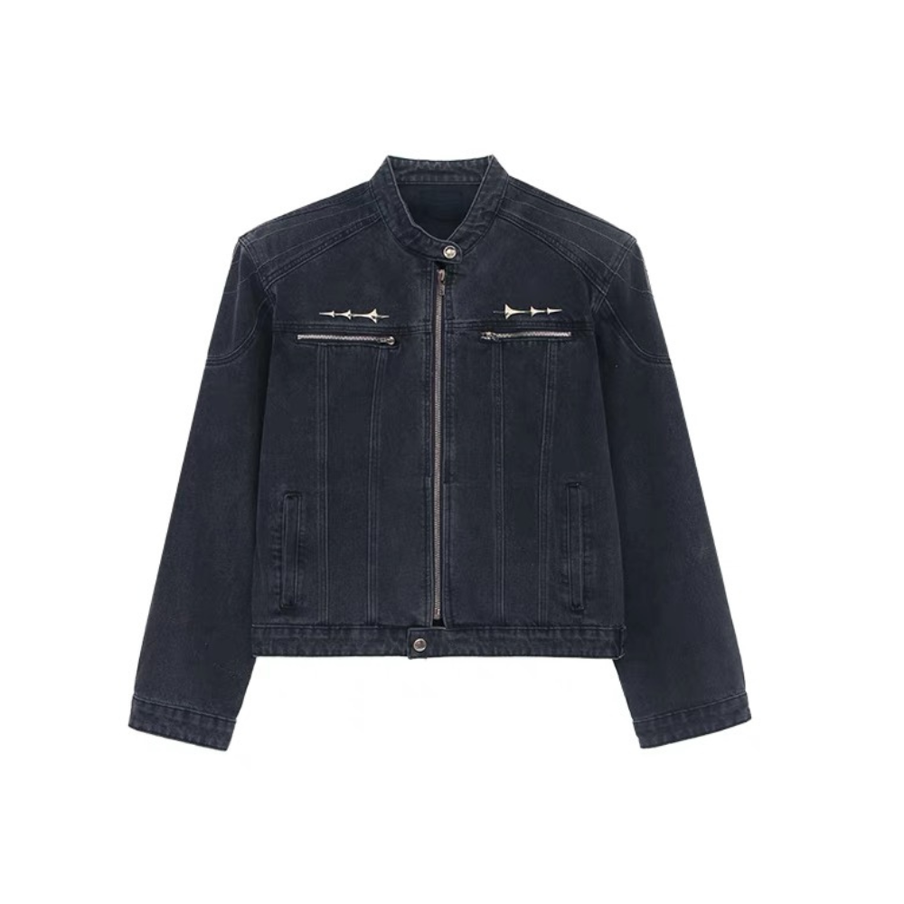 Chaqueta vaquera corta