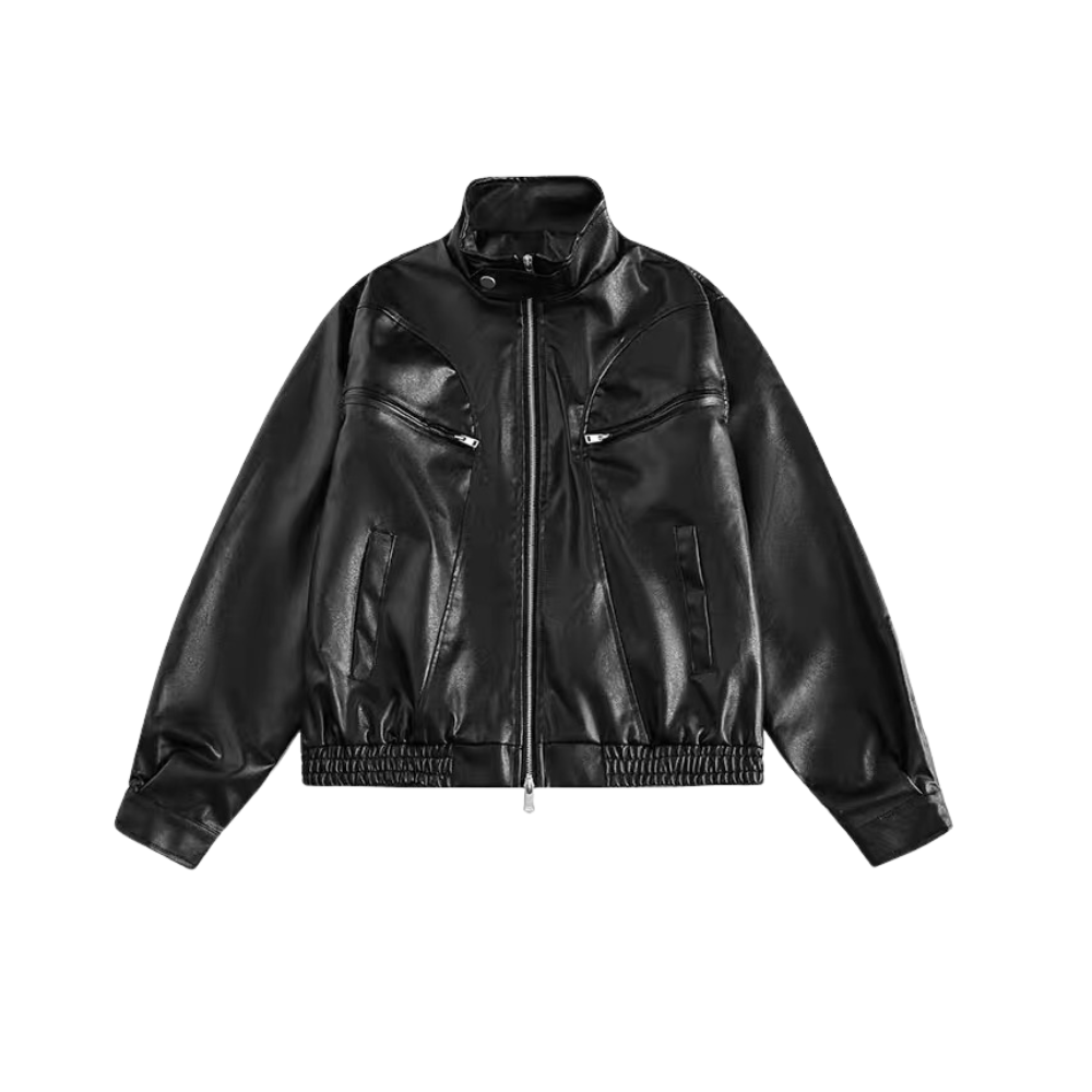 Bonita chaqueta de cuero