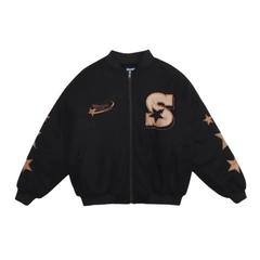 American Street Star Embroidery Jacket