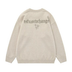 Suéter con bordado de estrellas de High Street